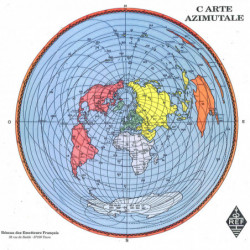 CARTE AZIMUTALE