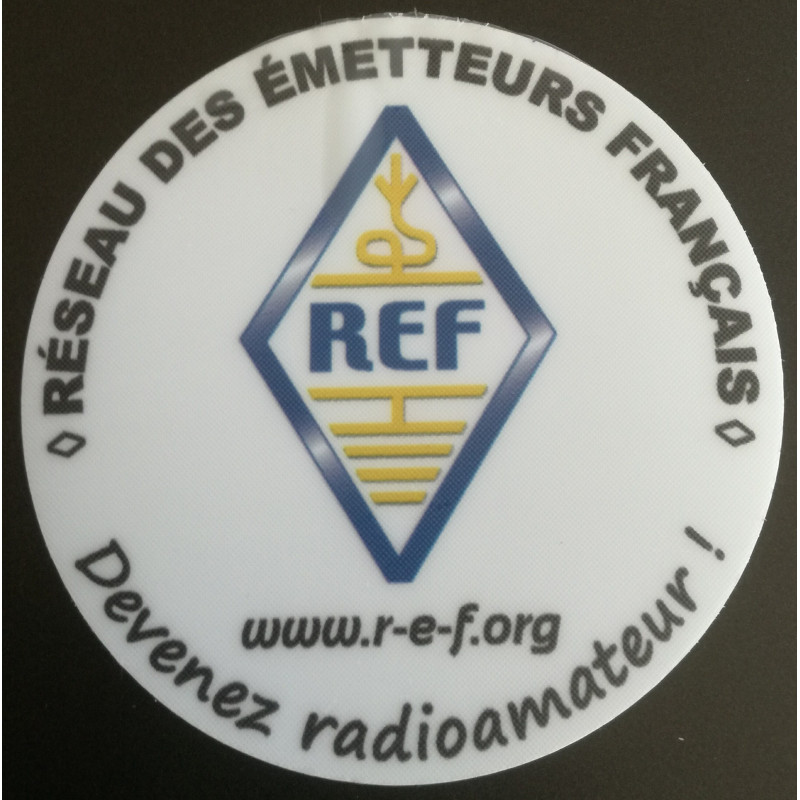 LOT DE 5 STICKERS REF D80 MM VEHICULE