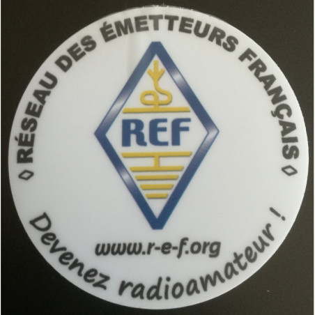 LOT DE 5 STICKERS REF D80 MM VEHICULE