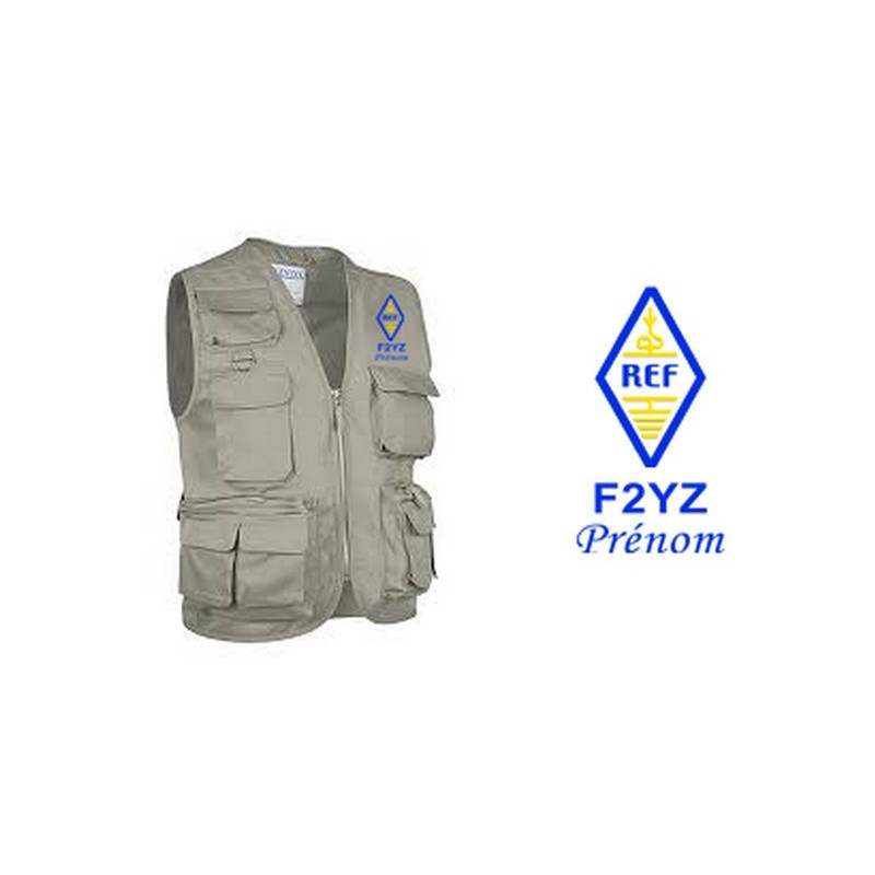 Gilet reporter Safari