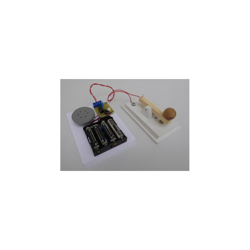 MANIPULATEUR  MORSE AVEC BUZZER ET DUPLEX