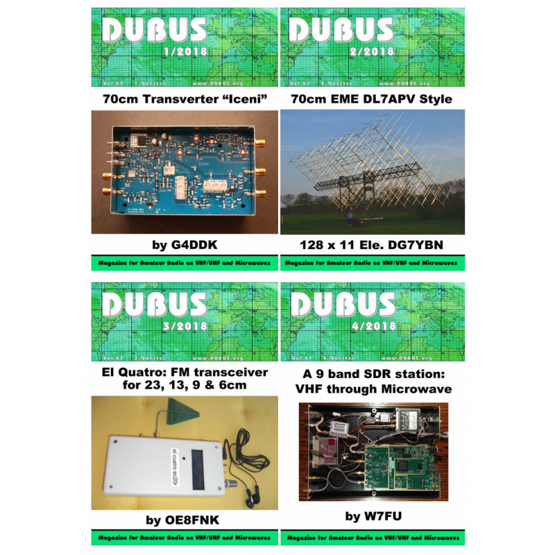 Collection DUBUS 2018 4 numéros